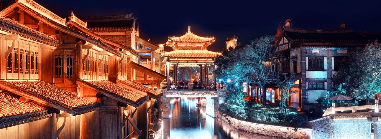 风景区亮化工程，营造美丽夜景