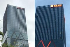 以招商银行外露发光字为例介绍外露发光字特点