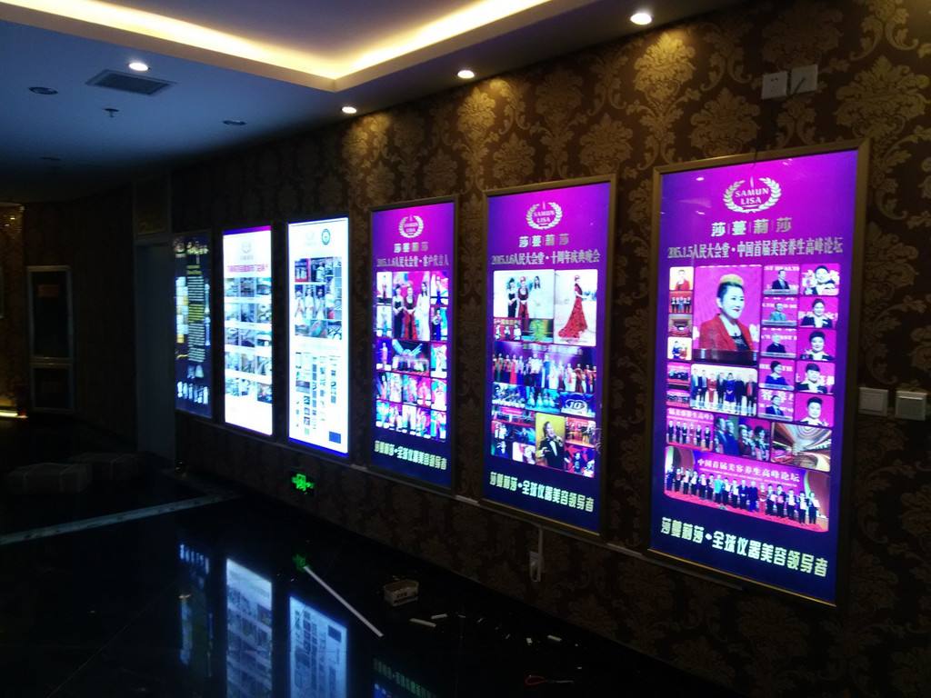 浅谈上海超薄灯箱受到大家欢迎的主要原因-上海恒心广告集团