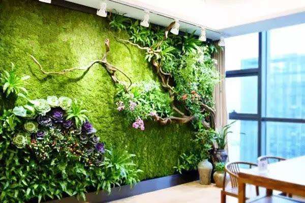 仿真植物墙形象墙