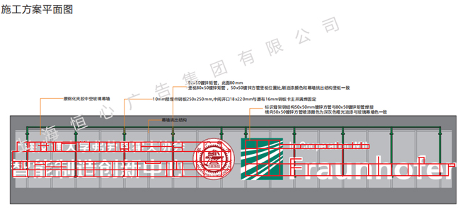 玻璃幕墙发光字